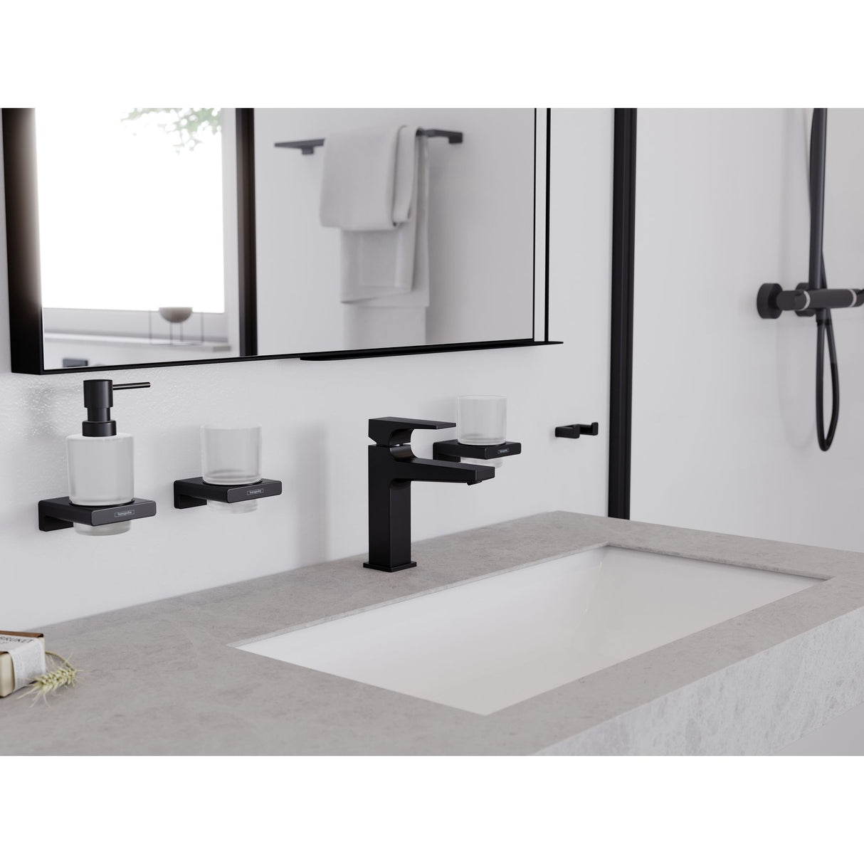 HANSGROHE Distributeur de savon liquide AddStoris