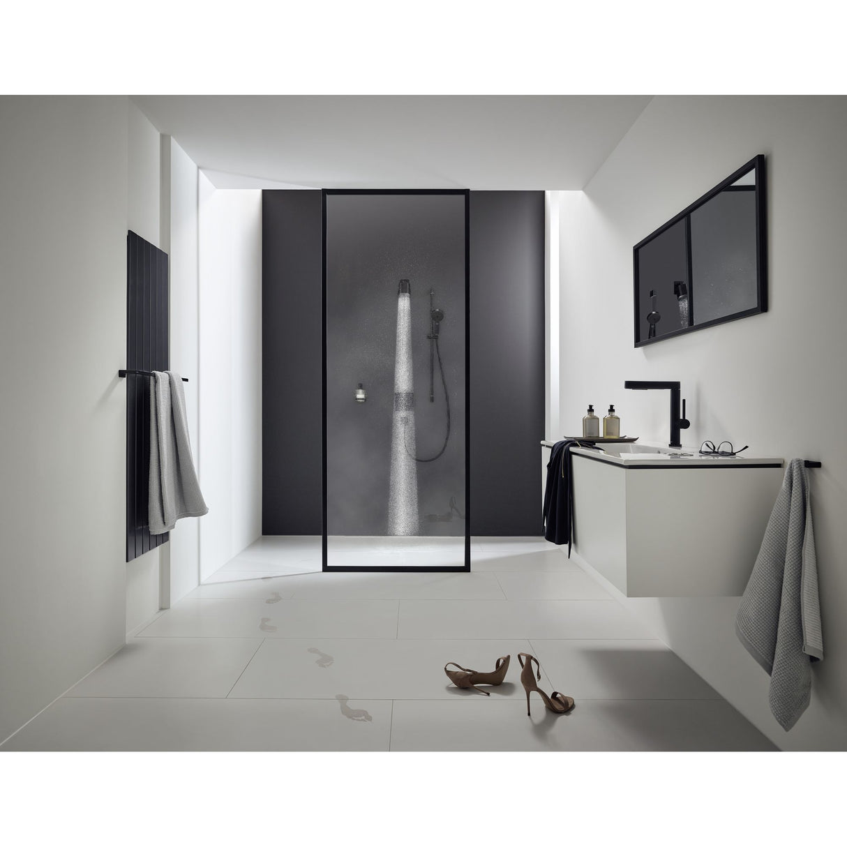HANSGROHE Porte serviette 648mm AddStoris