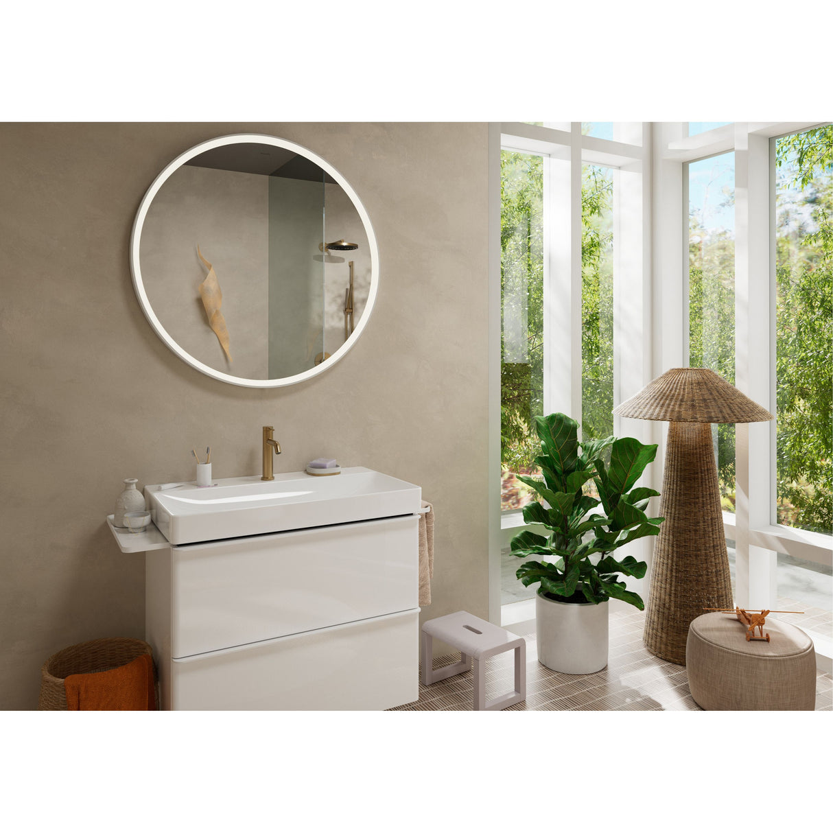 HANSGROHE Mitigeur de lavabo 110 Tecturis S Coolstart sans tirette ni vidage