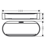 HANSGROHE Corbeille rangement WallStoris 27913700