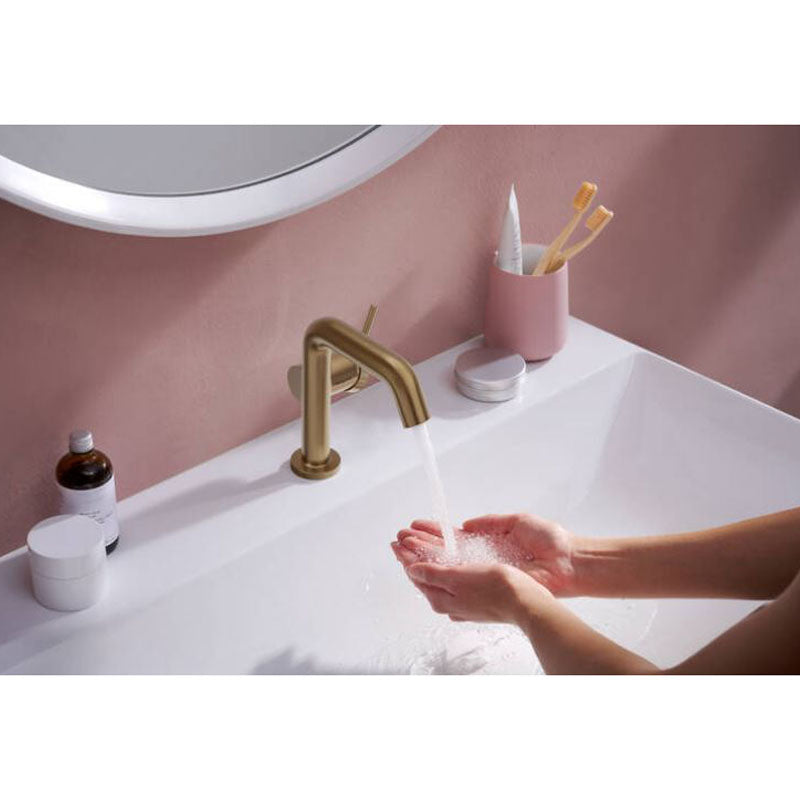HANSGROHE Mitigeur de lavabo 110 Tecturis S Fine Coolstart avec vidage push-open