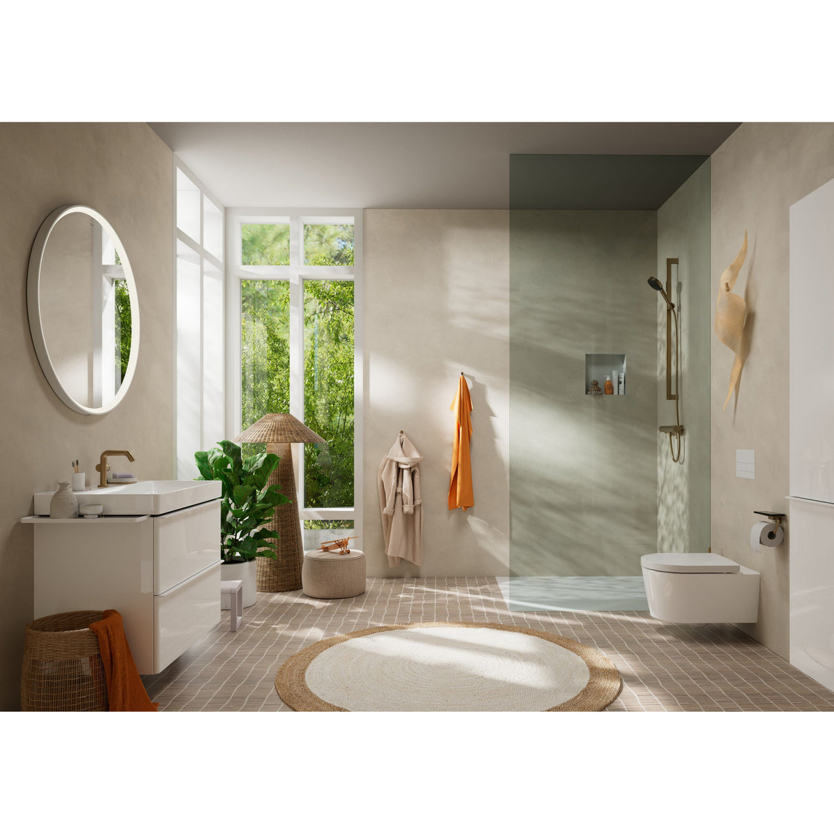 HANSGROHE Mitigeur de lavabo 110 Tecturis S Fine Coolstart avec vidage push-open
