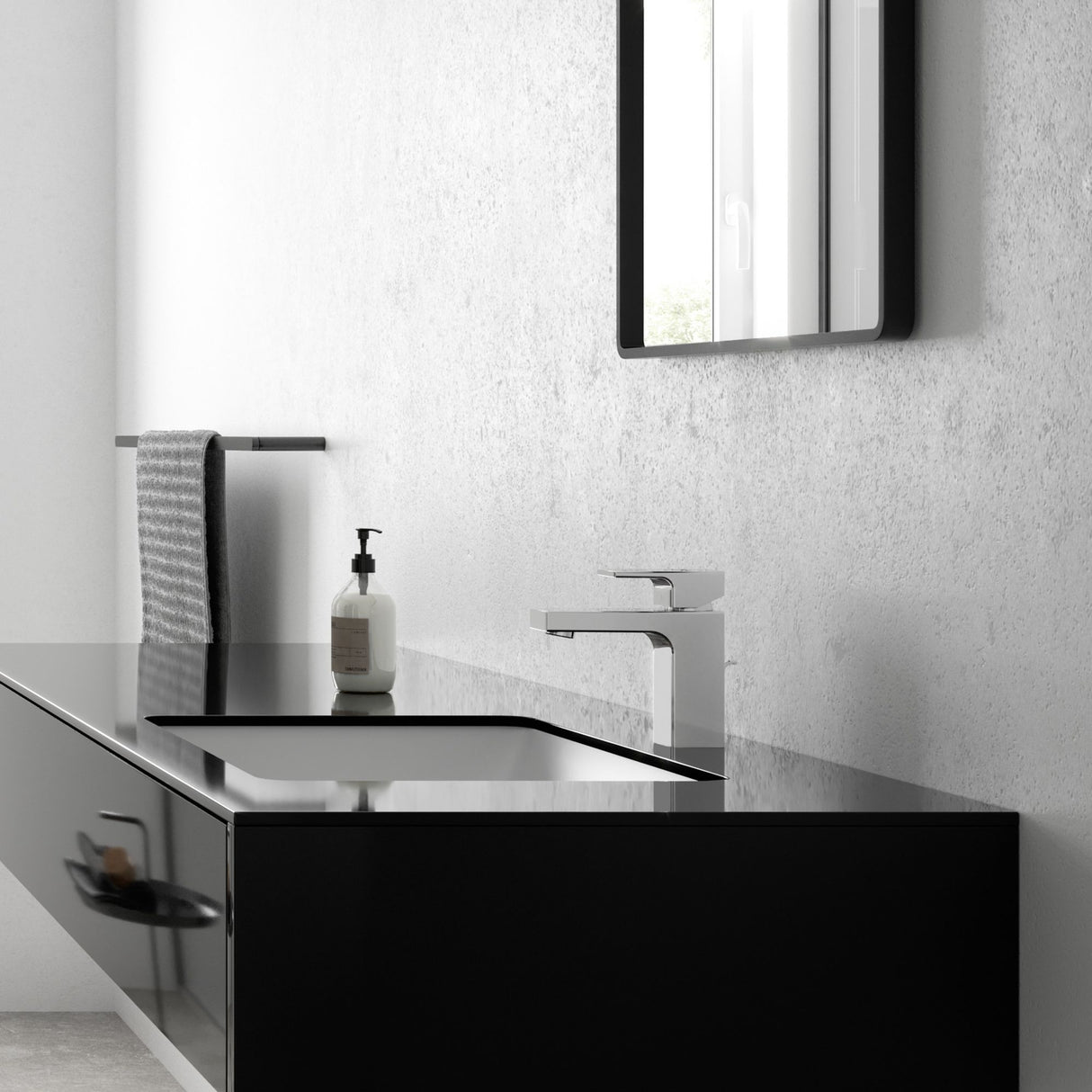HANSGROHE Mitigeur de lavabo 100 Vernis Shape avec tirette et vidage 71568000