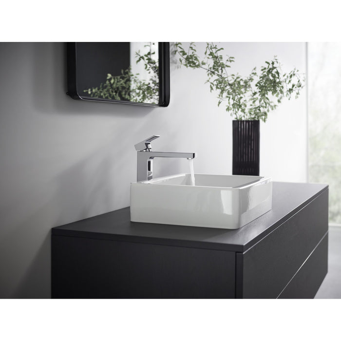 HANSGROHE Vernis Shape Mitigeur de lavabo 190 avec tirette et vidage métallique chromé 71590000