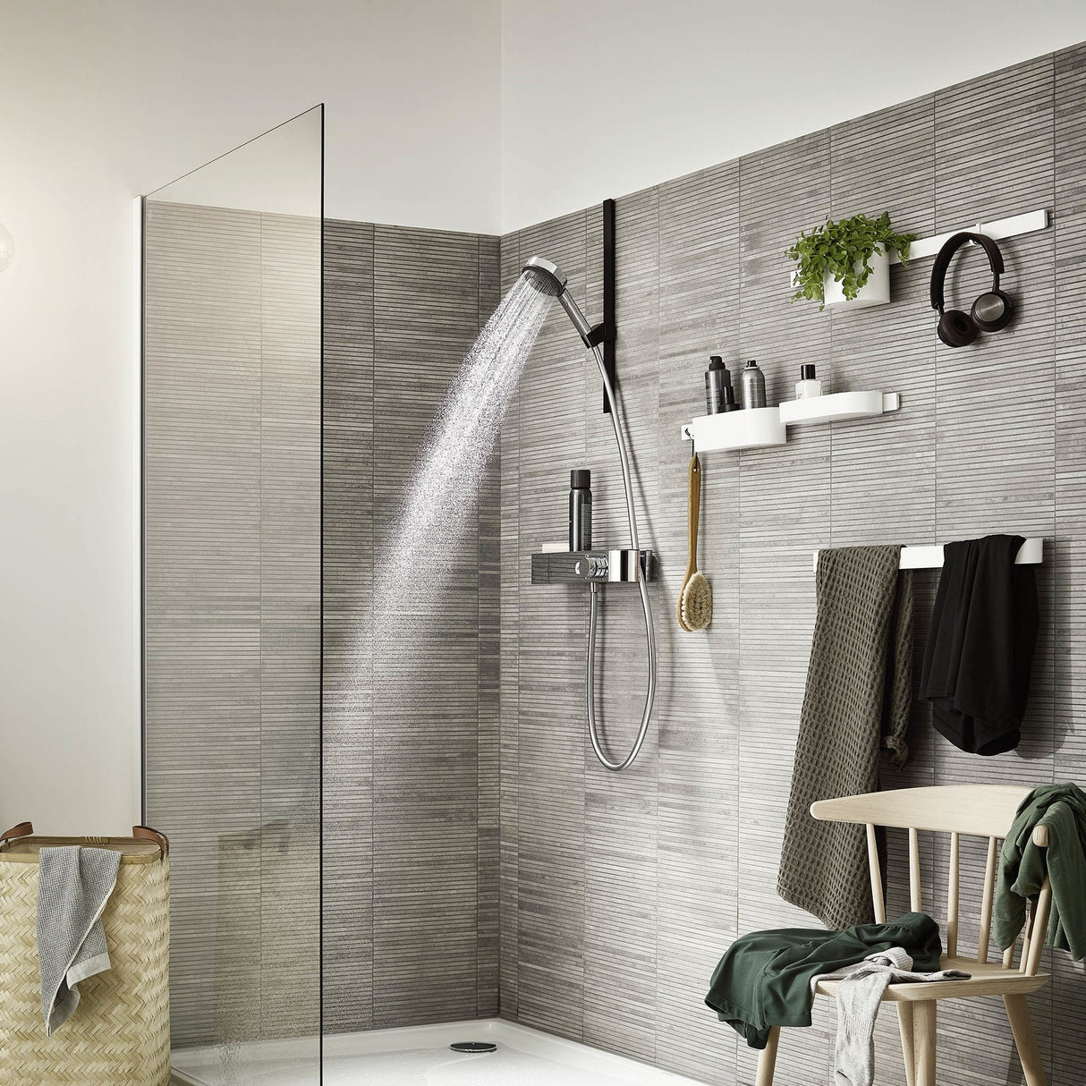 HANSGROHE Douchette à main 105 3 jets Pulsify Select S Relaxation