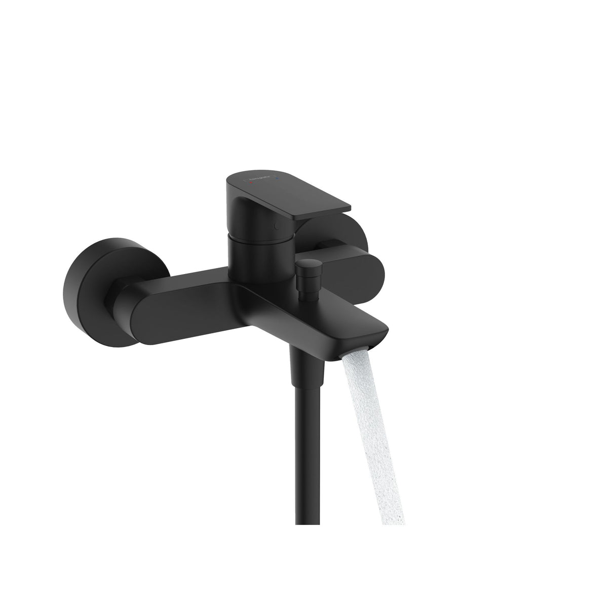 Mitigeur bain-douche Grohe noir mat, robinetterie salle de bain moderne