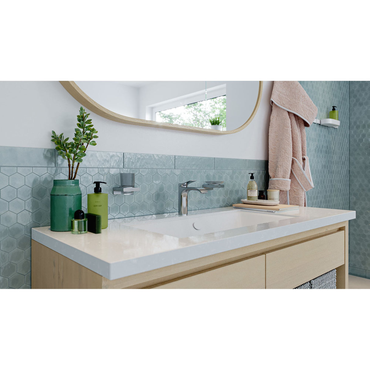 HANSGROHE Mitigeur de lavabo 110 Vivenis avec tirette et vidage 75020000
