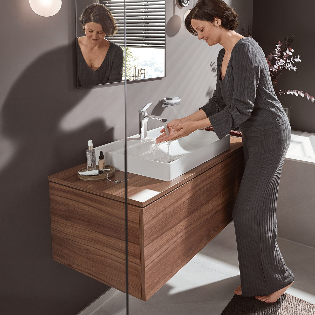 HANSGROHE Mitigeur de lavabo 110 Vivénis Coolstart avec tirette et vidage 75023000