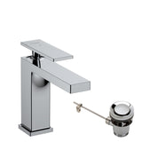 HANSGROHE Mitigeur de lavabo 110 Tecturis E Coolstart avec tirette et vidage