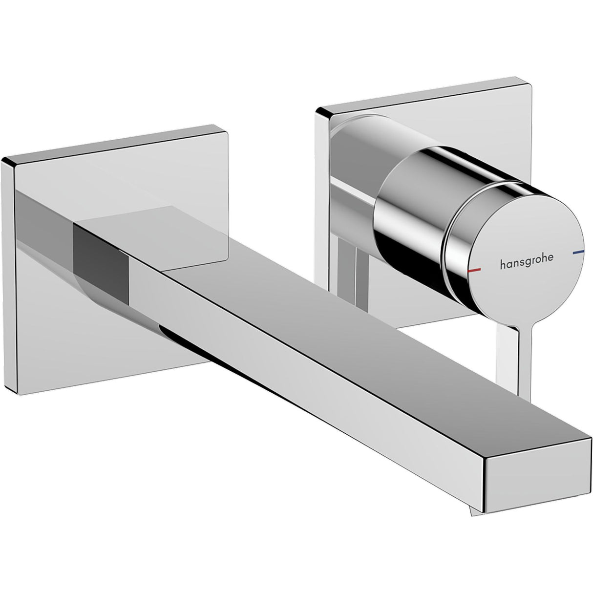 HANSGROHE Mitigeur de lavabo Tecturis E mural bec avec vidage écoulement libre