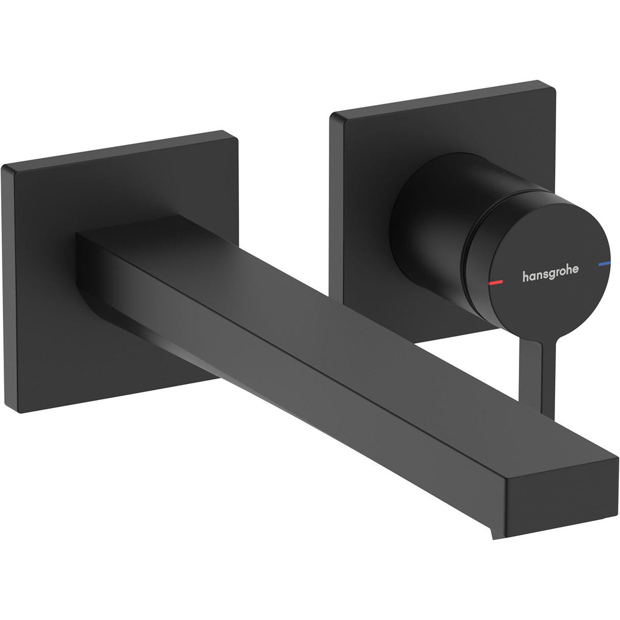 HANSGROHE Mitigeur de lavabo Tecturis E mural bec avec vidage écoulement libre