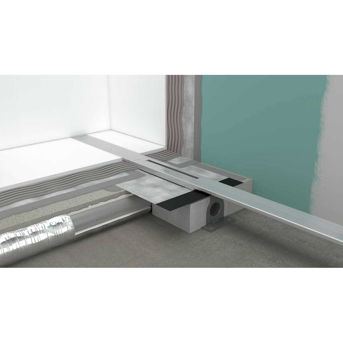 HANSGROHE Corps encastrement Ubox Universal pour caniveau linéaire 01001180