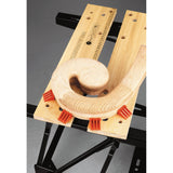 Etabli-étau pliable grand format - Plan de travail : 610 x 384 mm - 2 hauteurs - Charges maximales : 160 kg BLACK+DECKER WM536-XJ
