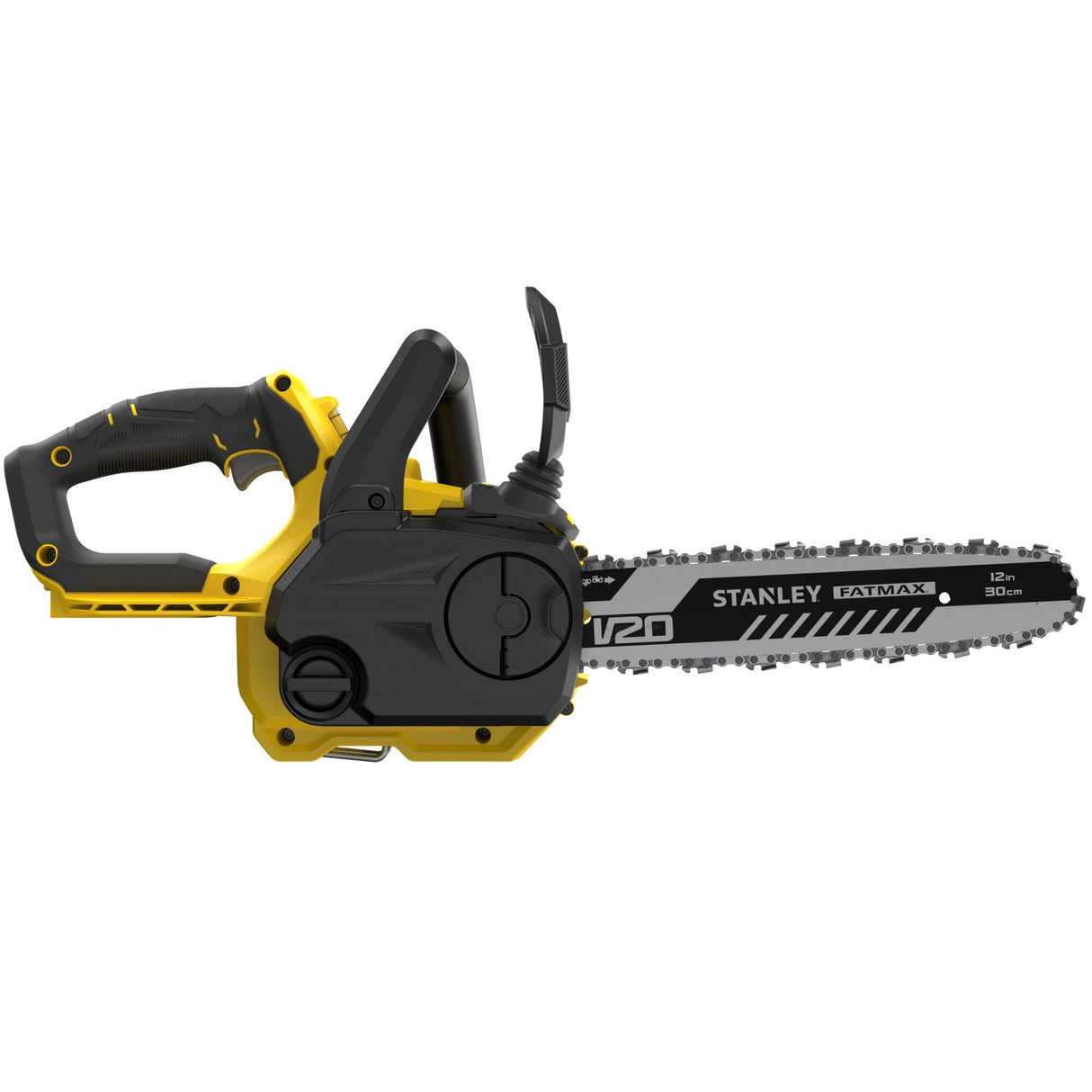 STANLEY FATMAX Tronçonneuse sans fil 30cm 18V batterie 4Ah et chargeur V20 SFMCCS630M1-QW