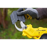 STANLEY FATMAX Sécateur sans fil 18V batterie 4Ah et chargeur V20 SFMCPP32M1-QW