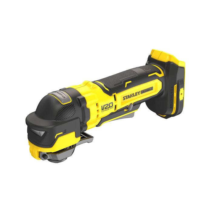 V20 Outil oscillatoire BRUSHLESS STANLEY Fatmax - Lithium 18V - Sans batterie SFMCE510B-XJ