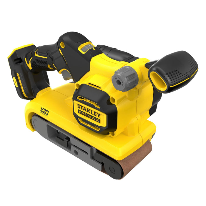 STANLEY FATMAX V20 Ponceuse à Bande 18V Brushless Sans Batterie SFMCW223B-XJ