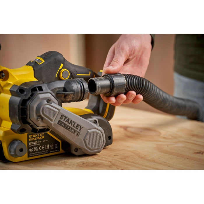 STANLEY FATMAX V20 Ponceuse à Bande 18V Brushless Sans Batterie SFMCW223B-XJ