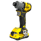 STANLEY FATMAX Visseuse à impacts 203Nm Brushless Lithium 18V 2 batteries 2Ah V20 SFMCF830D2K-QW