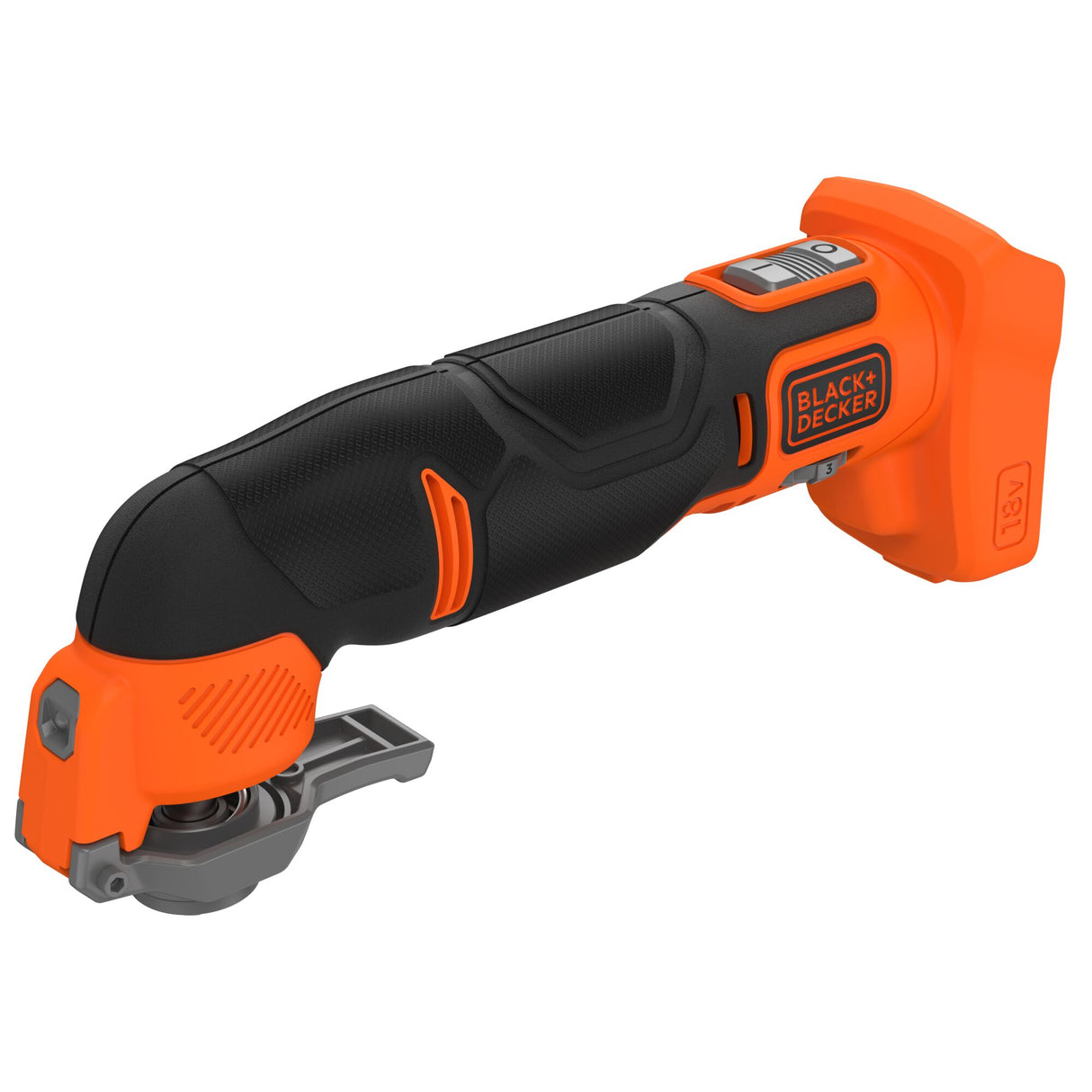 Outil multifonction BLACK+DECKER sans fil, couleur noir et orange