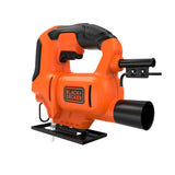 Scie sauteuse Black+Decker, outil électroportatif, couleur orange et noire