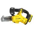 Tronçonneuse sans fil Stanley, type outil électroportatif, couleur jaune et noir
