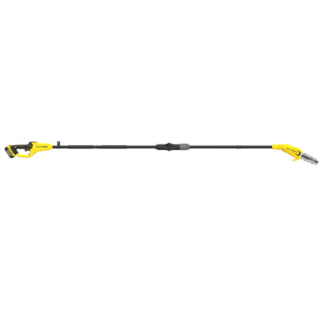 Élagueuse sur perche Stanley, outil de jardinage, couleur jaune et noire