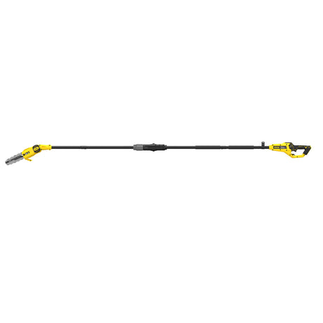 Élagueuse sur perche Dewalt, outil électrique, couleur jaune et noir.