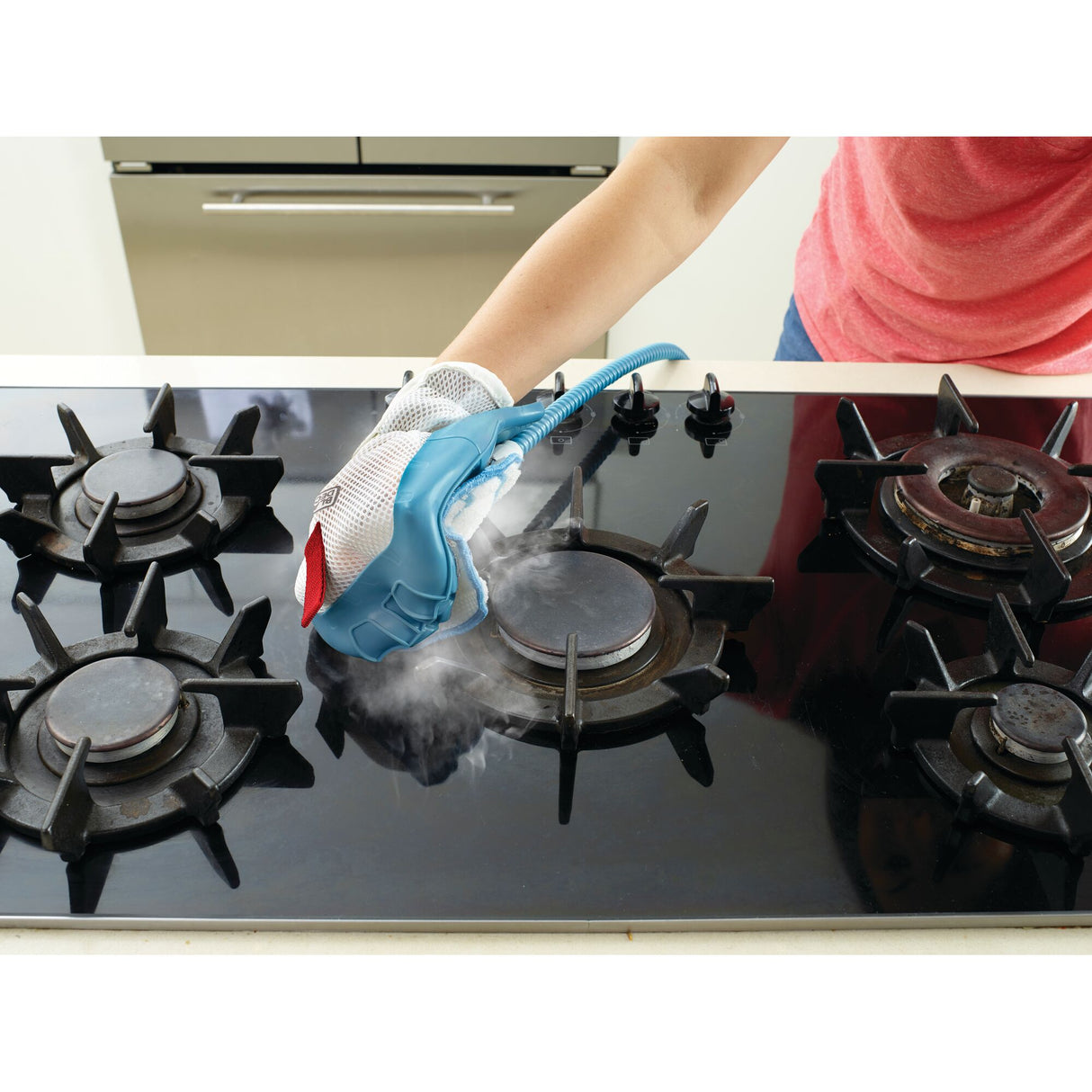 Balai vapeur 1600W - Multifonction avec gant Steamitt  - 12 Accessoires - BHSM168DSM-QS