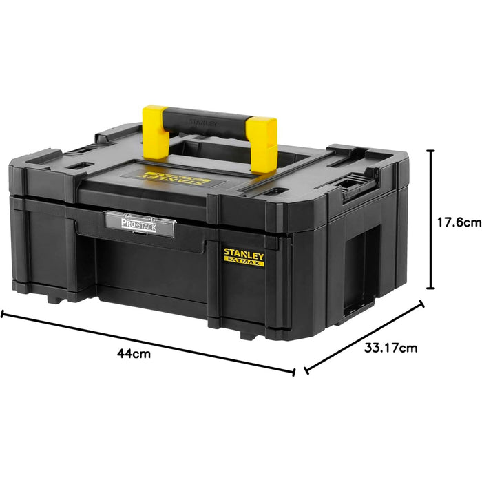 Mallette - Grand Tiroir - 6 Casiers - 44 x 33 x 17,6 cm - PRO-STACK FATMAX - STANLEY, FMST1-71968