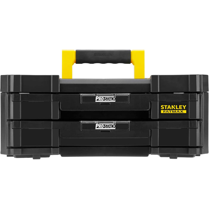 Mallette 2 Tiroirs - 44 x 33 x 17,6 cm - 7,5 kg - PRO-STACK FATMAX - STANLEY, FMST1-71969