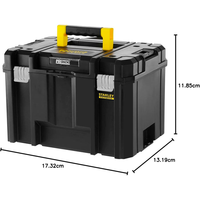 Mallette - Grand Volume - 44 x 33 x 30 cm - 23 L - PRO-STACK FATMAX - STANLEY, FMST1-71971