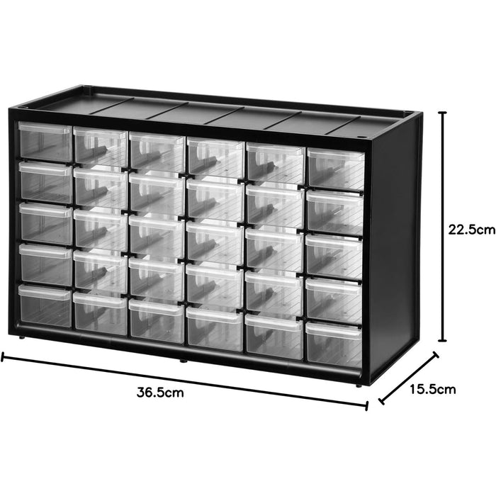 Organiseur - 30 compartiments sur 5 Etages - 36,5 x 15,5 x 22,5 cm - STANLEY, 1-93-980