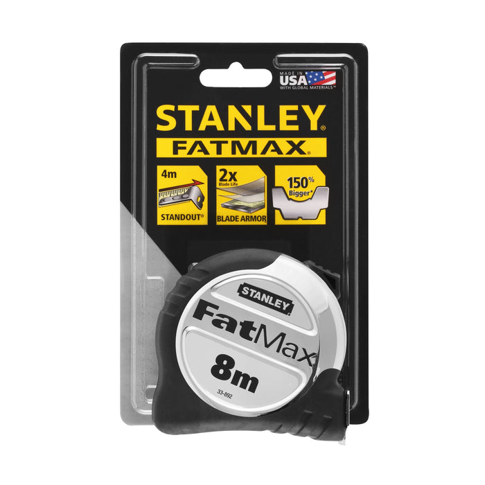 Mesure Blade Armor - 8 m x 32 mm - Bimatière - FATMAX Pro - STANLEY, 0-33-892