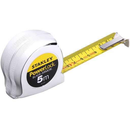 Mesure Powerlock Blade Armor - 5 m x 25 mm - STANLEY, 0-33-514