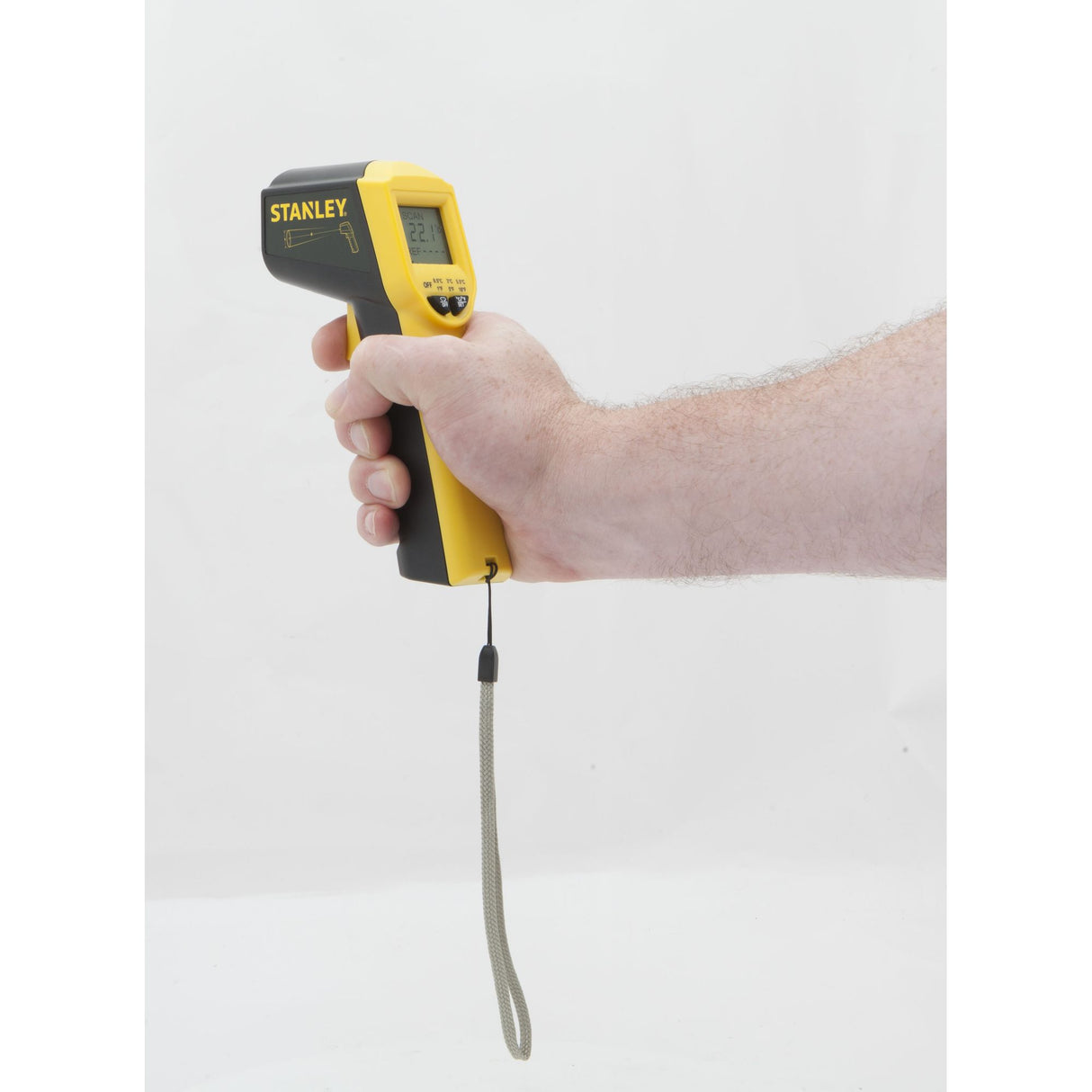 STANLEY Détecteur thermique 38°C à 520°C écran LCD rétro-éclairé STHT0-77365