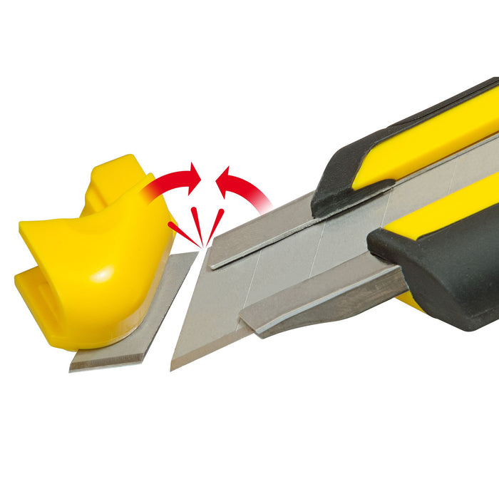 Cutter - 18 mm - Bimatière - Sécable en 7 Segments - STANLEY, 0-10-417