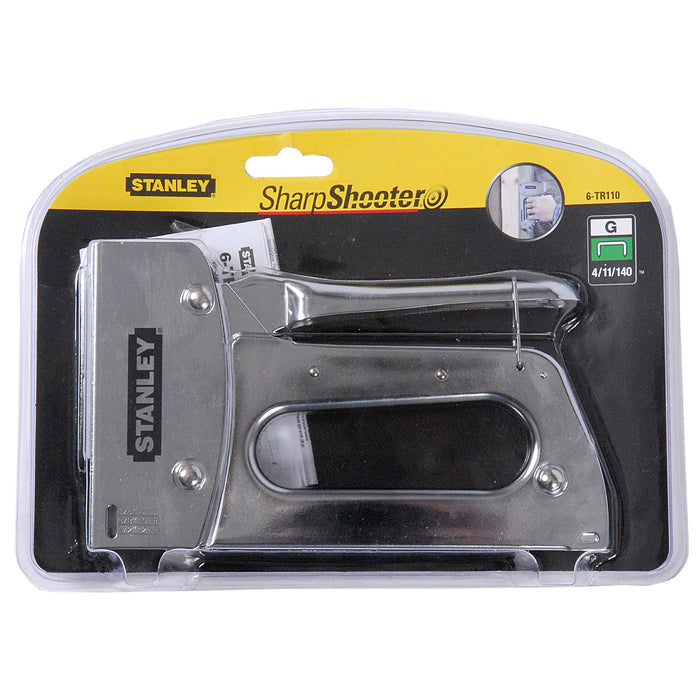 Agrafeuse-Cloueuse - TR110 - pour Agrafes Type G de 6, 8 et 10 mm - Corps Acier - STANLEY, 6-TR110