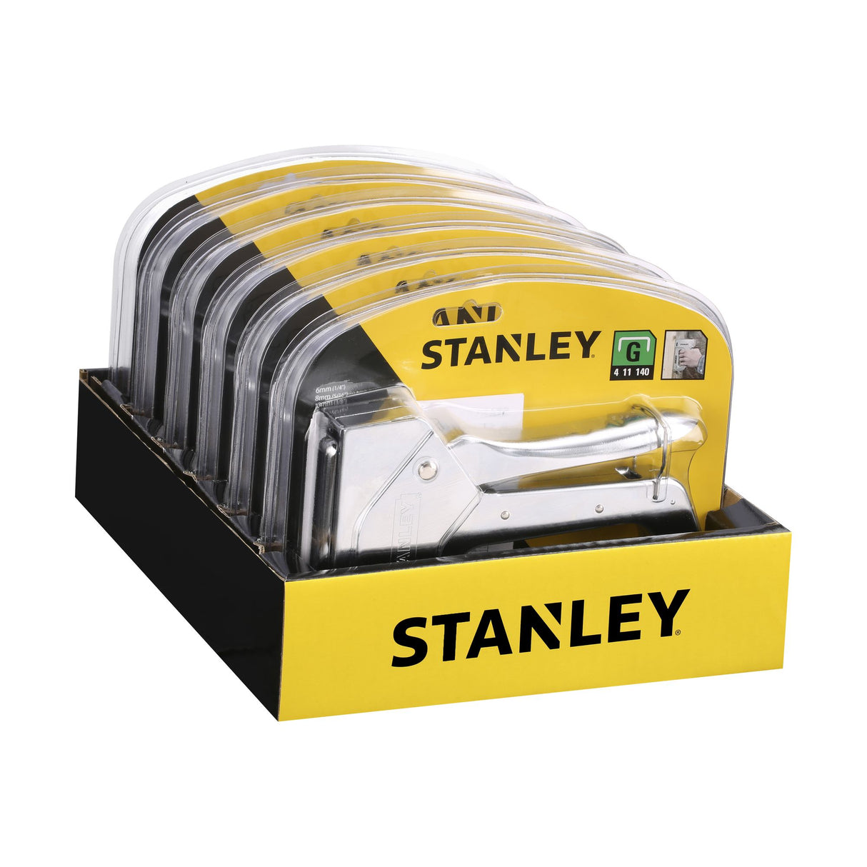 STANLEY Agrafeuse-cloueuse agrafes type G de 6, 8 et 10mm 6-TR110