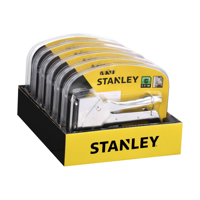 Agrafeuse-Cloueuse - TR110 - pour Agrafes Type G de 6, 8 et 10 mm - Corps Acier - STANLEY, 6-TR110