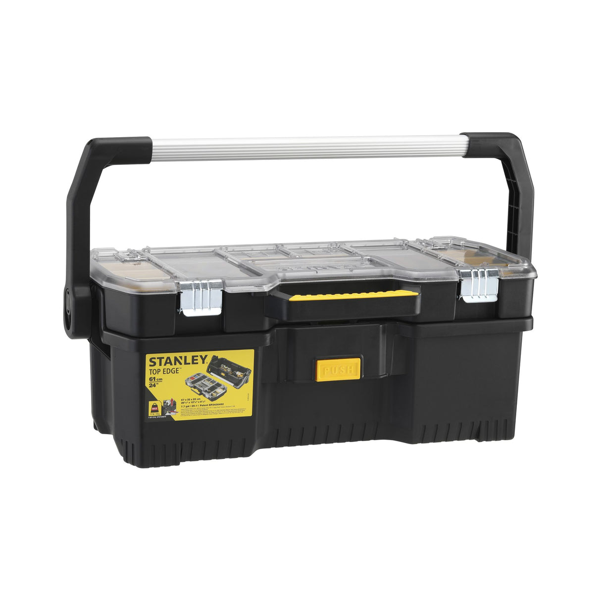 STANLEY Boite à outils avec organiseur transparent 1-97-514