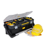 STANLEY Boite à outils avec organiseur transparent 1-97-514