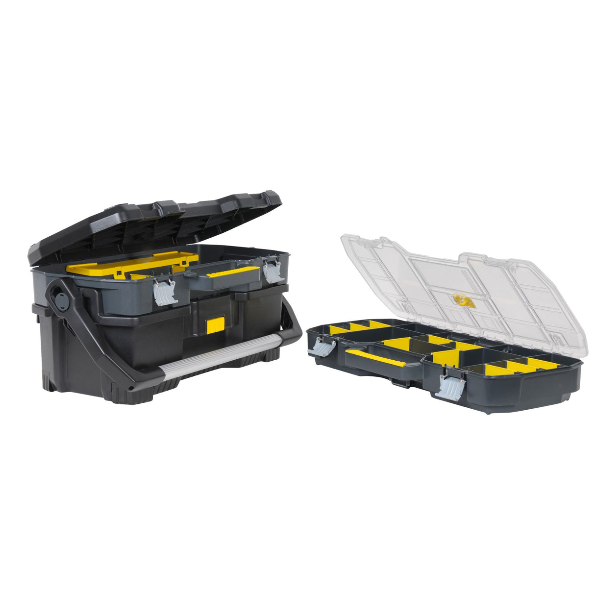 STANLEY Boite à outils avec organiseur transparent 1-97-514