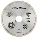 Disque diamant Stanley Black & Decker, disque de découpe argenté, 125 mm
