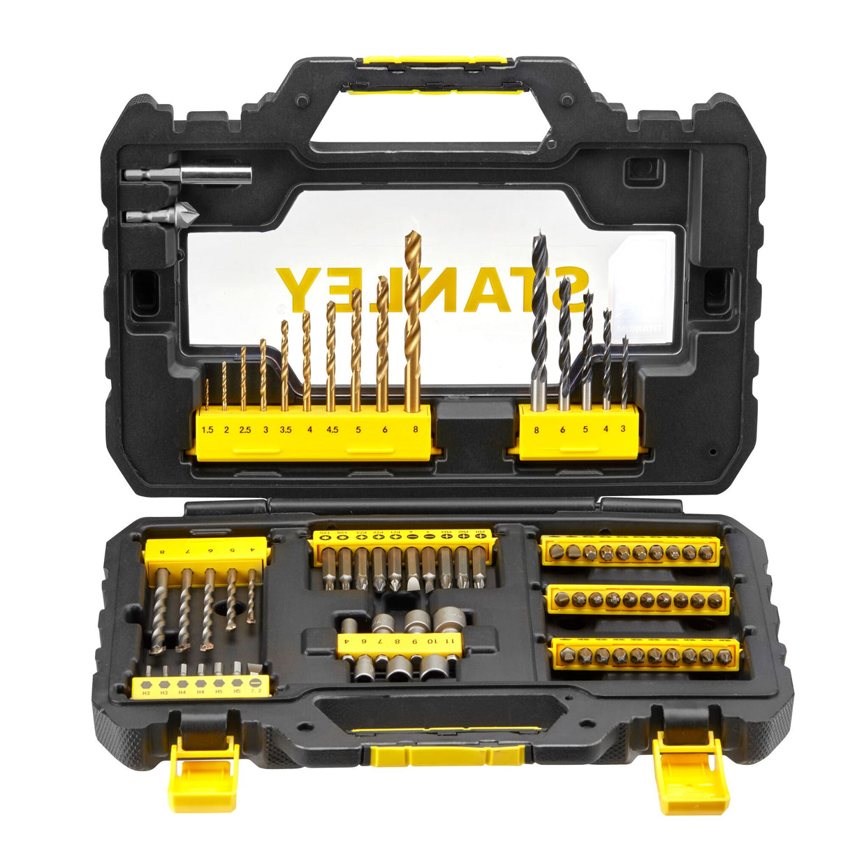 STANLEY Coffret de 76 pièces percage et vissage STA88544-XJ