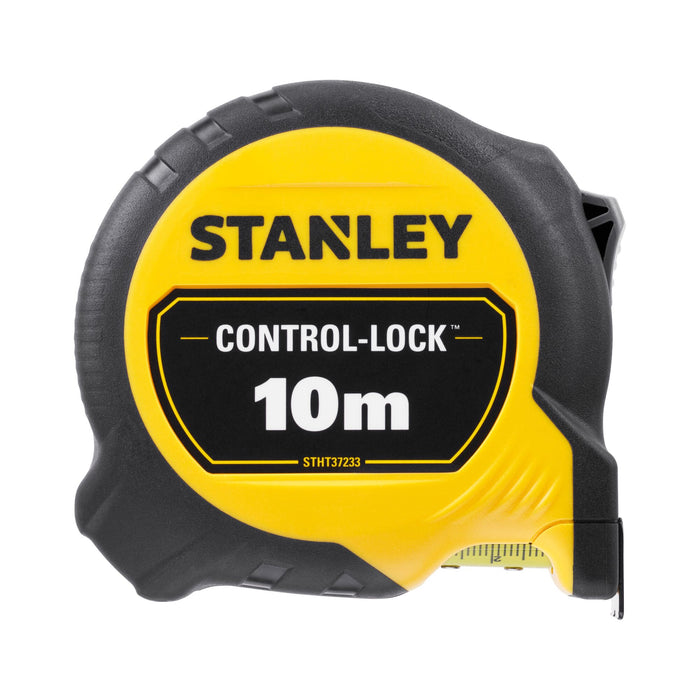 Mesure 10 m x 25 mm Control Lock Double Marquage Magnétique - STANLEY STHT37233-0 - Système Finger Brake - Revêtement Blade Armor