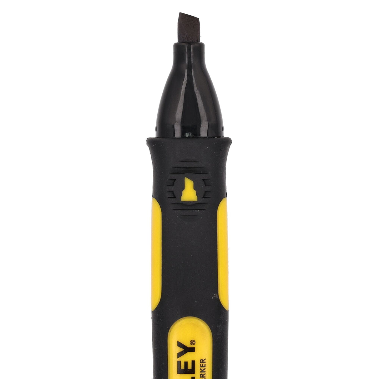 STANLEY Marqueur noir pointe large biseautée 2 pièces 0-47-314