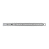 Règle Facom, règle en métal argentée, 20 cm, graduée en millimètres
