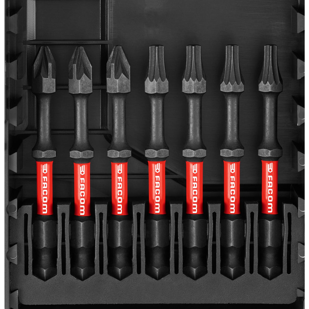 FACOM Coffret 40 pièces d'embouts impacts 1/4'' Et accessoires EN.1J40PB