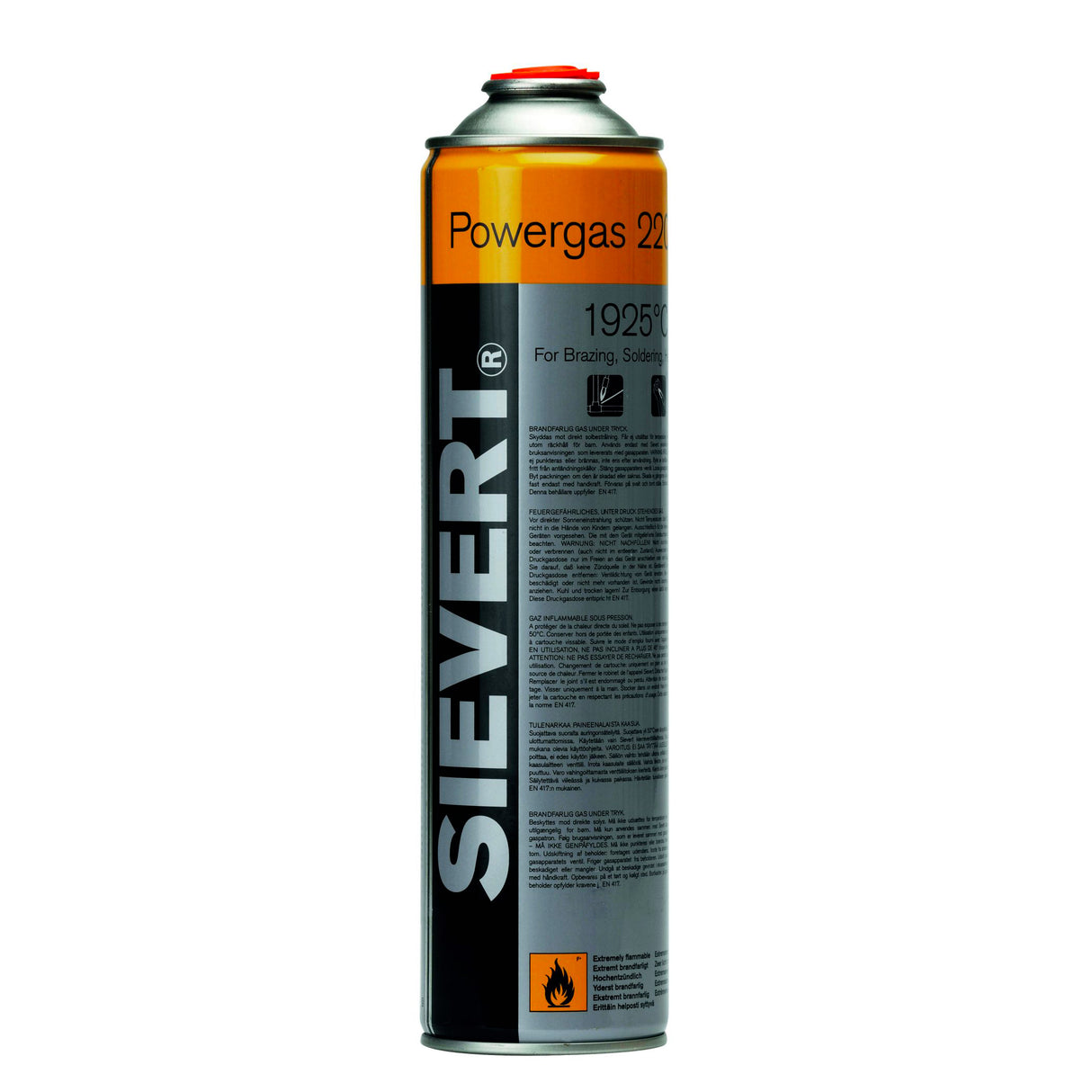 SIEVERT Cartouche gaz vissable Powergas 1925° 600ml SI220483